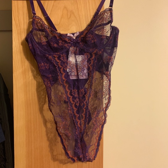 Savage X Fenty Other - NWT Savage x Fenty Purple Lace Teddy